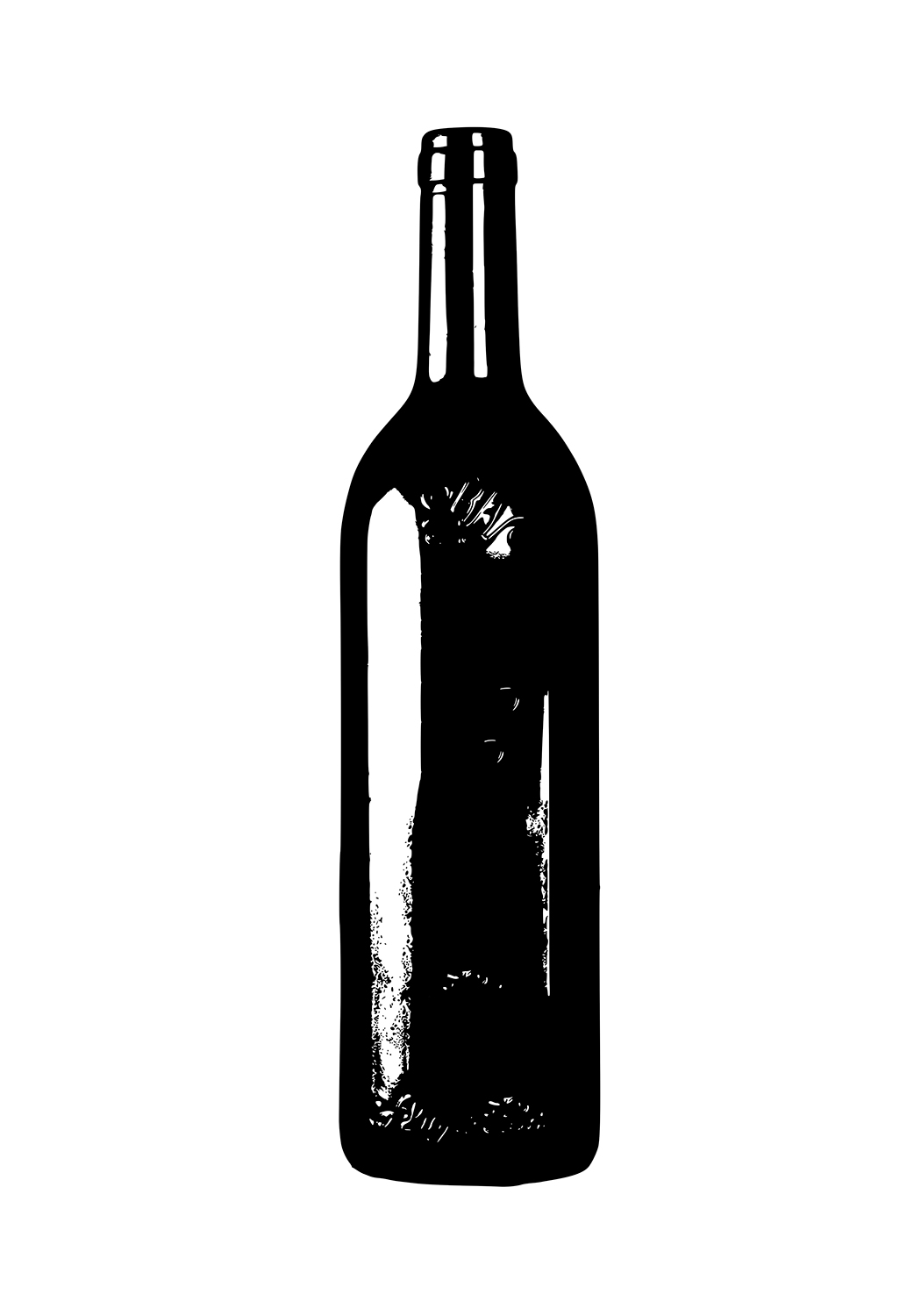 vinflaska poster
