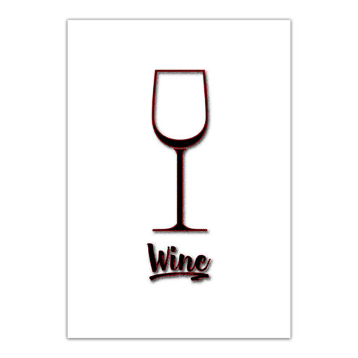 wine vin fine art poster